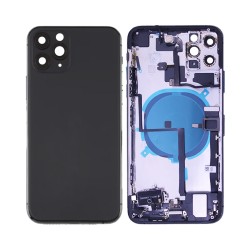 Tampa Traseira com Frame+Flex+Vibrator Apple iPhone 11 Pro Max Preto Grafite Tampa Traseira com Frame+Flex+Vibrator Apple iPhone 11 Pro Max Preto Grafite